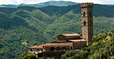 Uno scorcio della vallata delle pievi vallata-pievi