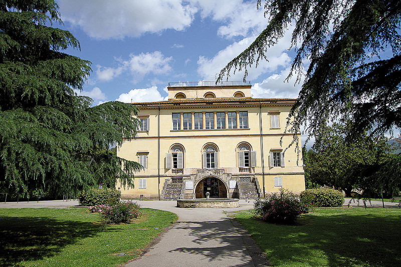 La Villa Puccini e il parco di Scornio