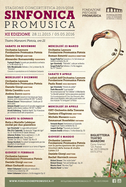 programma stagione sinfonica fondazione promusica