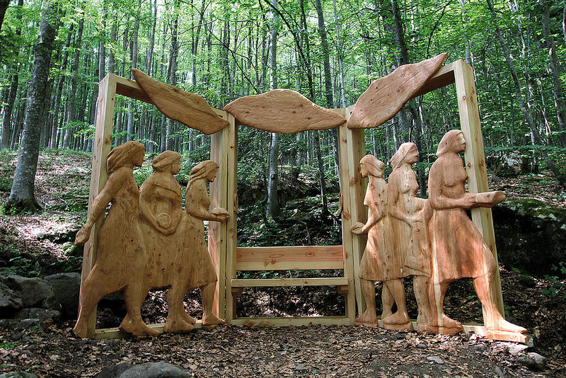 Percorso artistico all'abetone