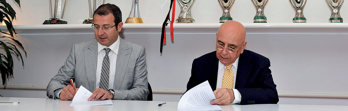 Verde pistoiese nel rossonero milanello