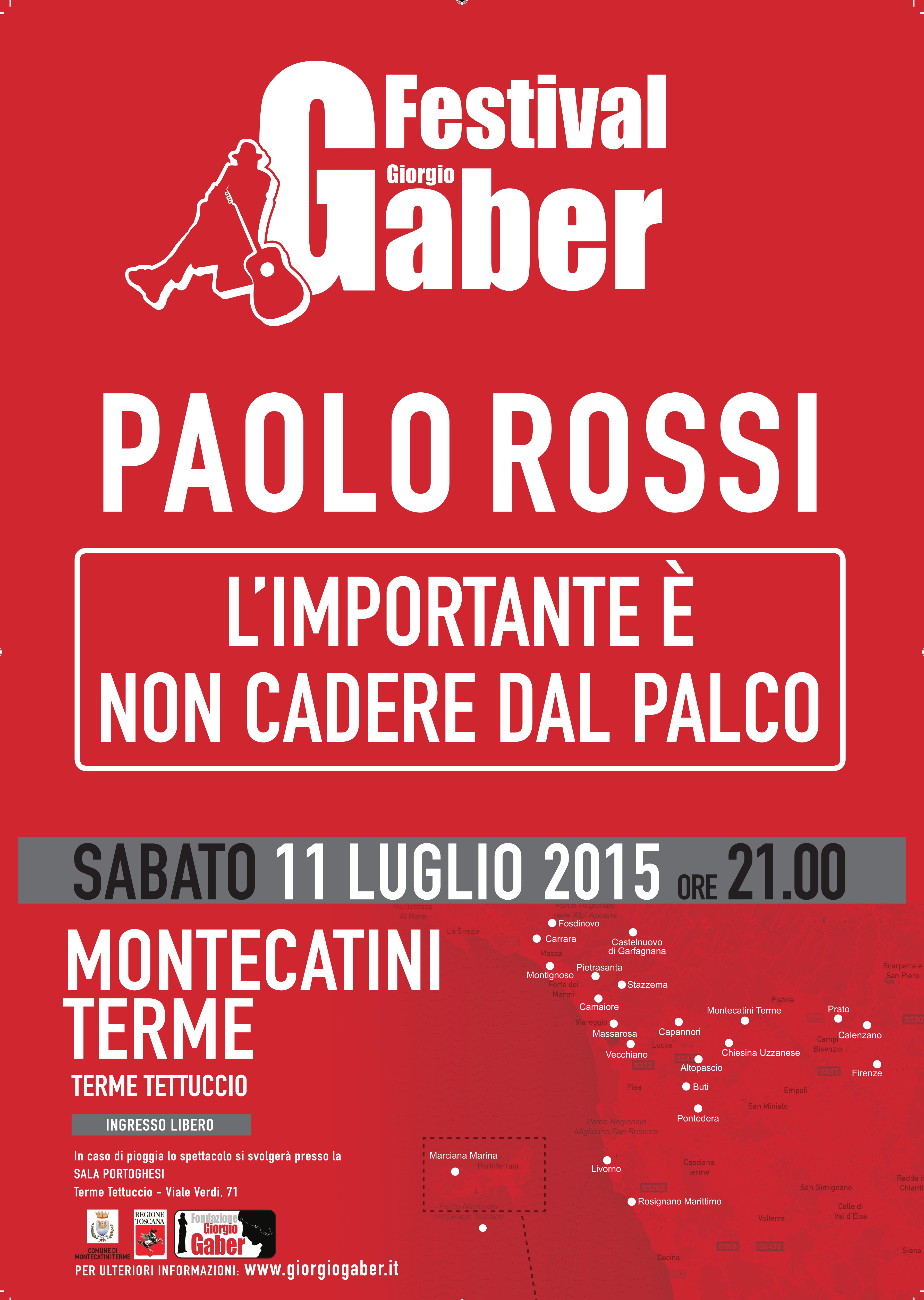 locandina gaber montecatini