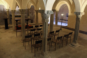cripta chiesa san baronto lamporecchio pistoia