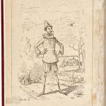Disegno di Enrico Mazzanti nella prima edizione in volume di "Pinocchio" (1883)