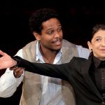 Kathryn Hunter e Jared McNeill in "The Valley of astonishment" di Peter Brook (foto di Antonella Carrara)