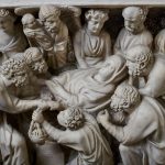 Particolare della Dormitio Virginis