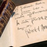 Il Piacere di Gabriele D'Annunzio con dedica autografa a Ferdinando Martini