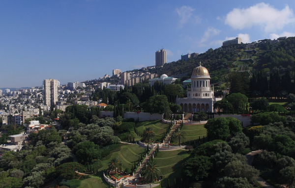 Un artigiano pistoiese nei luoghi del Centro Mondiale Bahá’í