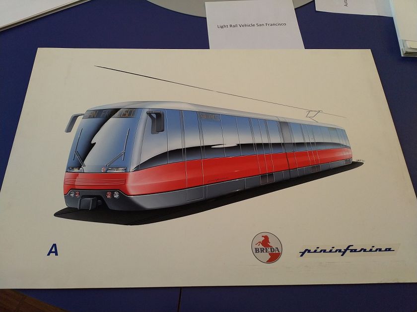 Pininfarina per gruppo Breda di Pistoia