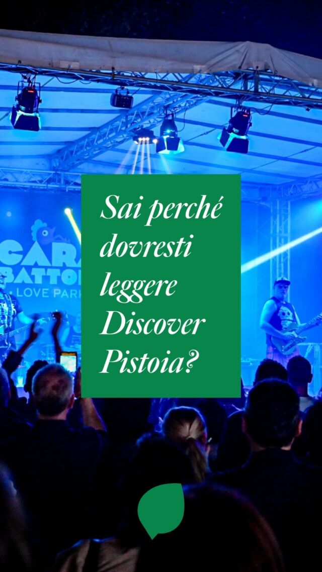 ☘️ Sai perché dovresti leggere Discover Pistoia? ☘️
Perché parla del territorio, degli eventi, delle mostre e delle iniziative!
Sul numero 74 trovi un focus anche su @carabattolelovepark 💃🏻 il Festival al Parco di Carabattole ad Agliana!

👉🏻 Scopri il programma sul numero 74 sfogliabile sul nostro sito! 

#discoverpistoia #carabattolelovepark